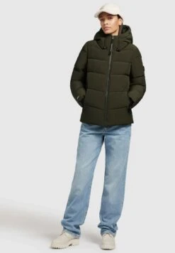 Khujo FAMES - Winterjacke - Dunkelgrün -Khujo Verkäufe 0538a4bb088f4a26b486a5b7bc0de474