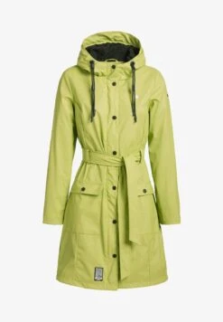 Khujo GLENNA - Regenjacke / Wasserabweisende Jacke - Giftgrün -Khujo Verkäufe 354588dc45df43708dc8755cad1ab832