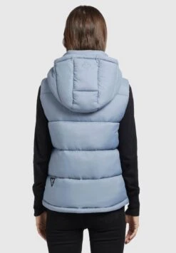 Khujo EDEN MATT - Weste - Hellblau -Khujo Verkäufe 4937c8621f9e47deafa1a36fd43d1e1d