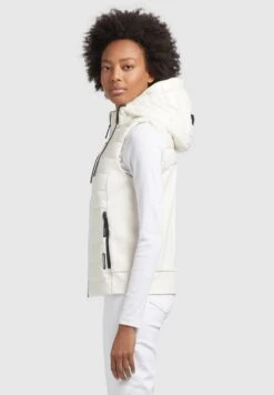 Khujo FABIA SHINY - Weste - Weiß -Khujo Verkäufe 83f7206c9eea43968e16a2f4cde48cbb