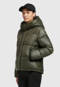 Khujo VALONA SHINY - Winterjacke - Dunkelgrün -Khujo Verkäufe ab7aba749c5e42ddbf37e742c4368247