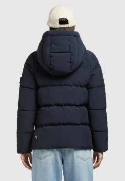 Khujo FAMES - Winterjacke - Dunkelblau -Khujo Verkäufe b505bd9924024d909fb37615f846e949