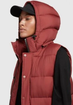 Khujo MAGNETA MATT - Weste - Rostrot -Khujo Verkäufe d8ebb0e2873b45138562bd2bf54d4970