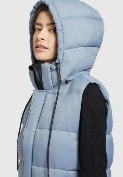 Khujo EDEN MATT - Weste - Hellblau -Khujo Verkäufe e43490da395249f89fc93de98b43997c