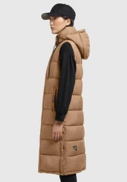 Khujo TOURIN MATT - Weste - Ocker -Khujo Verkäufe e85fe3973da345d0afd572c04148353e