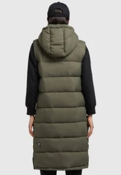 Khujo TOURIN MATT - Weste - Khaki Grün -Khujo Verkäufe ed5ee0fee0034598ac5525fa7f6c888c