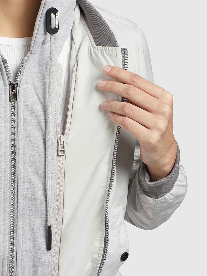 Blouson "Persee" in Weiß/ Grau Khujo Blouson "Persee" In Weiß/ Grau -Khujo Verkäufe khujo blouson persee in weiss grau 6