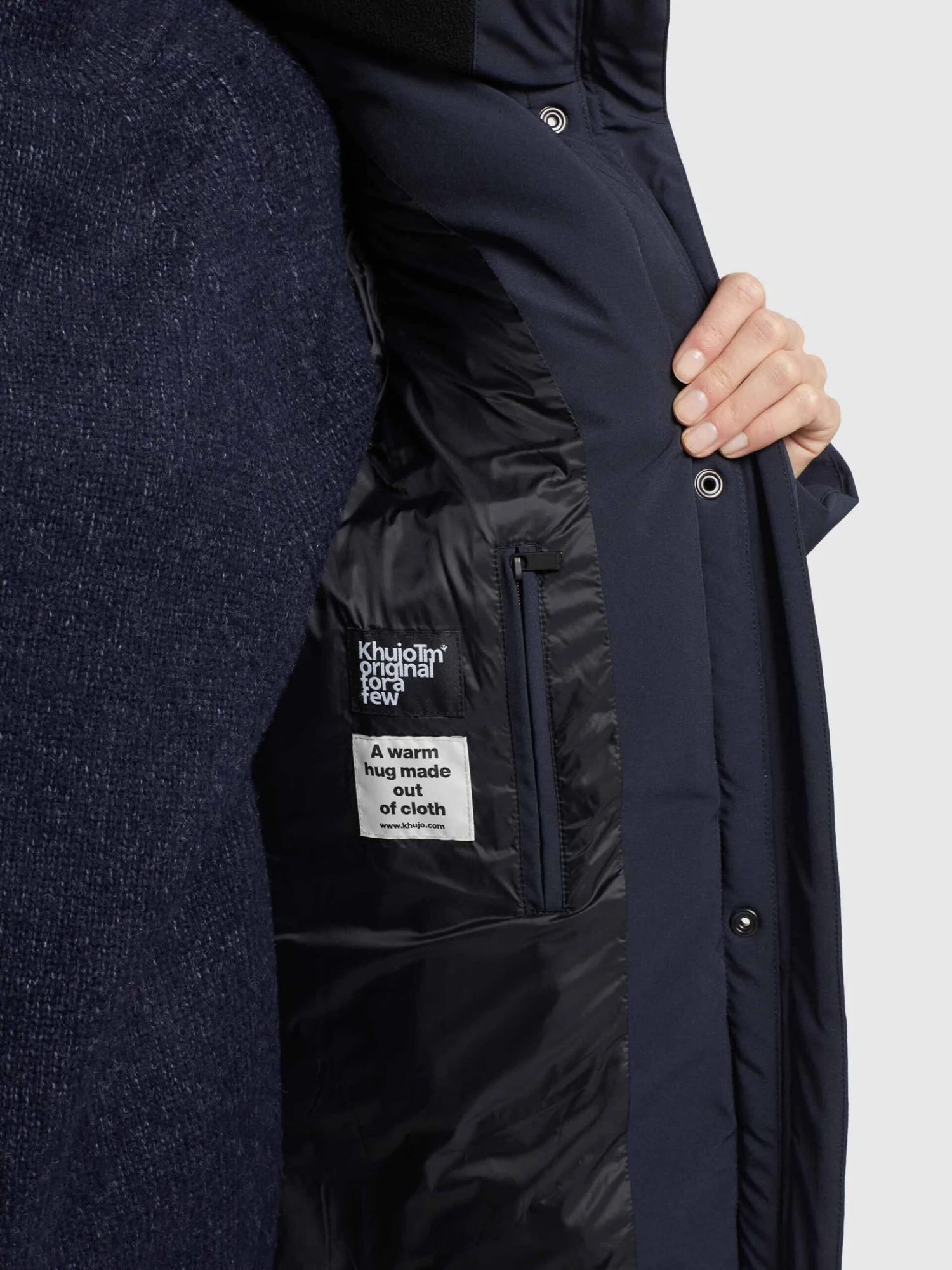 Jacke WENTE in Dunkleblau Khujo Jacke WENTE In Dunkleblau -Khujo Verkäufe khujo jacke wente in dunkleblau 7 scaled
