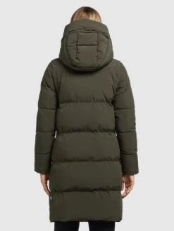 Khujo Mantel NAMITA In Dunkelgrün -Khujo Verkäufe khujo mantel namita in dunkelgrun 4