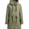 Khujo Mantel NANDA4 In Olivgrün -Khujo Verkäufe khujo mantel nanda4 in olivgrun