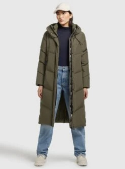 Khujo Mantel SONJE4 In Khaki Grün 4 Khujo Mantel SONJE4 In Khaki Grün -Khujo Verkäufe khujo mantel sonje4 in khaki grun 2