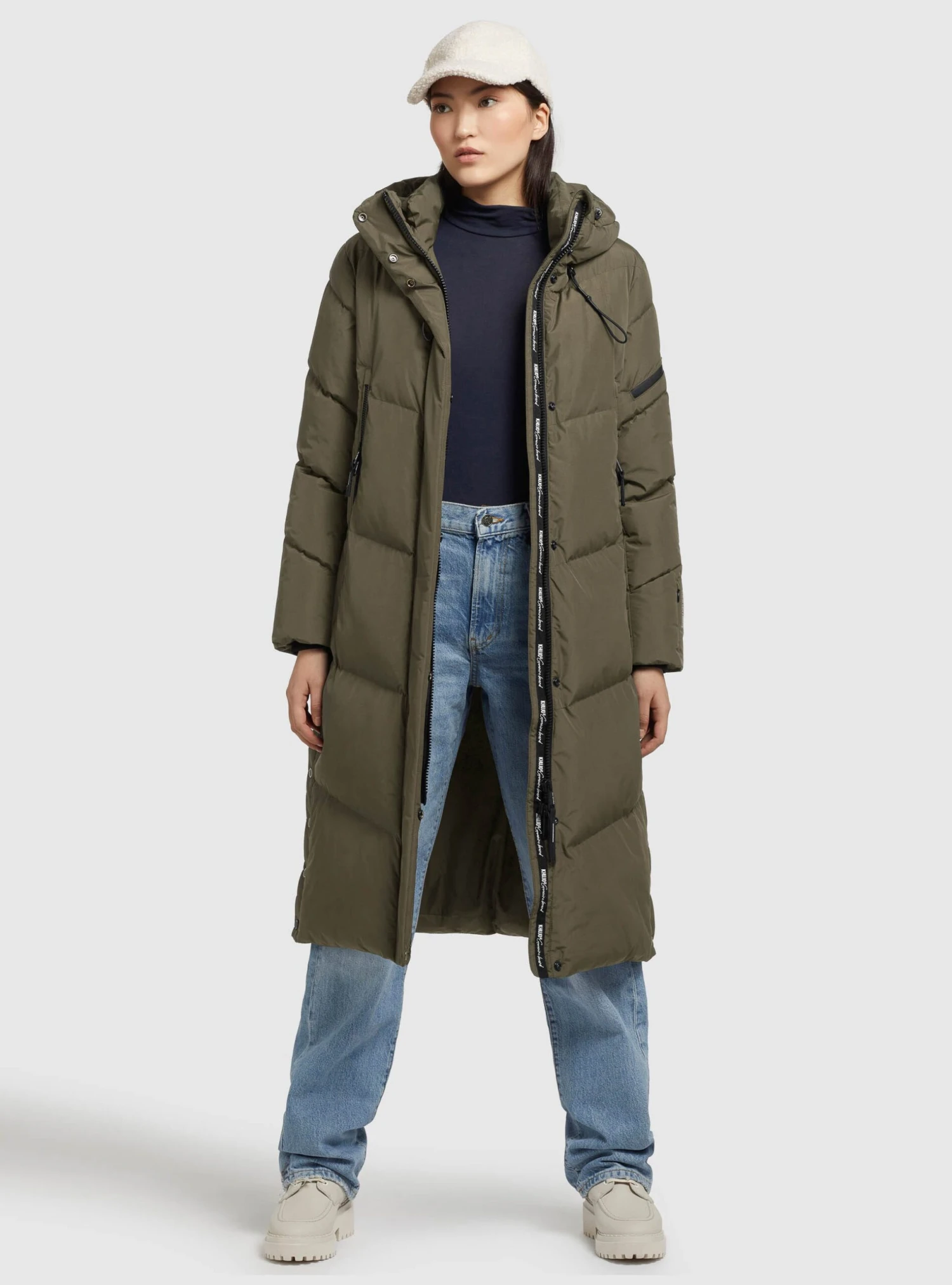 Mantel SONJE4 in Khaki grün Khujo Mantel SONJE4 In Khaki Grün -Khujo Verkäufe khujo mantel sonje4 in khaki grun 2 scaled