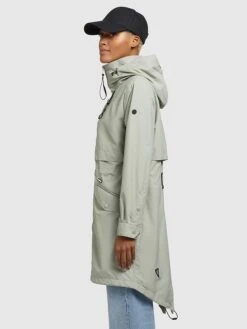 Khujo Parka "Ariana" In Hellgrau -Khujo Verkäufe khujo parka ariana in hellgrau 3