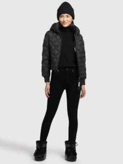 Khujo Steppjacke "Adore" In Schwarz -Khujo Verkäufe khujo steppjacke adore in schwarz 4