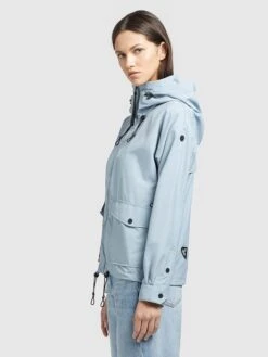 Khujo Übergangsjacke "Blair" In Hellblau -Khujo Verkäufe khujo ubergangsjacke blair in hellblau 3