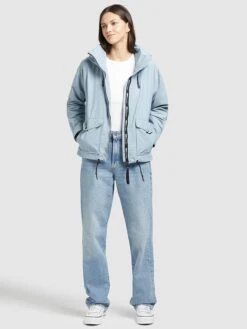 Khujo Übergangsjacke "Blair" In Hellblau -Khujo Verkäufe khujo ubergangsjacke blair in hellblau 4