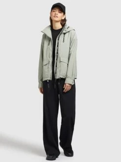 Khujo Übergangsjacke "Blair" In Hellgrau -Khujo Verkäufe khujo ubergangsjacke blair in hellgrau 4