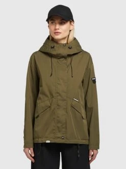 Khujo Übergangsjacke "Frips" In Oliv -Khujo Verkäufe khujo ubergangsjacke frips in oliv 2