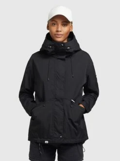 Khujo Übergangsjacke "Frips" In Schwarz -Khujo Verkäufe khujo ubergangsjacke frips in schwarz 2