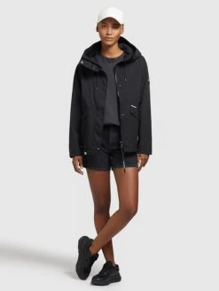 Khujo Übergangsjacke "Frips" In Schwarz -Khujo Verkäufe khujo ubergangsjacke frips in schwarz 4