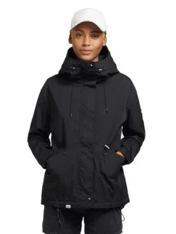 Khujo Übergangsjacke "Frips" In Schwarz -Khujo Verkäufe khujo ubergangsjacke frips in schwarz 7