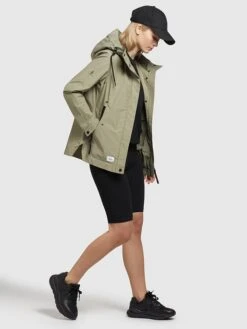 Khujo Übergangsjacke "Kaya" In Hellgrau