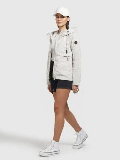 Khujo Übergangsjacke "Zahira3" In Weiß -Khujo Verkäufe khujo ubergangsjacke zahira3 in weiss 4