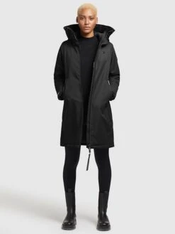 Khujo Übergangsmantel "Sarabi" In Schwarz -Khujo Verkäufe khujo ubergangsmantel sarabi in schwarz 3