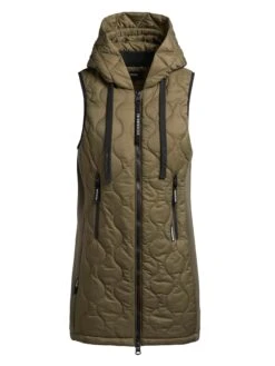 Khujo Weste MALIN In Olivgrün