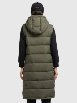 Khujo Weste TOURIN MATT In Khaki Grün -Khujo Verkäufe khujo weste tourin matt in khaki grun 4