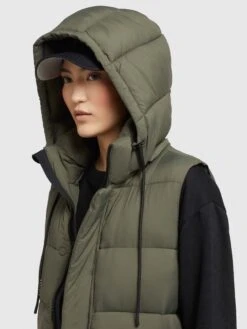 Khujo Weste TOURIN MATT In Khaki Grün -Khujo Verkäufe khujo weste tourin matt in khaki grun 6