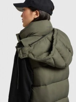 Khujo Weste TOURIN MATT In Khaki Grün -Khujo Verkäufe khujo weste tourin matt in khaki grun 7