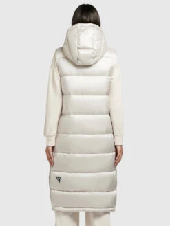 Khujo Weste TOURIN SATIN In Perlweiß -Khujo Verkäufe khujo weste tourin satin in perlweiss 4