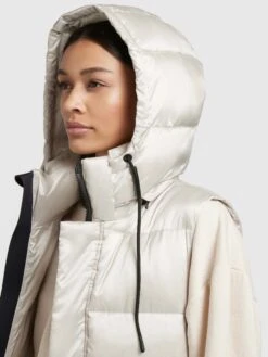 Khujo Weste TOURIN SATIN In Perlweiß -Khujo Verkäufe khujo weste tourin satin in perlweiss 6