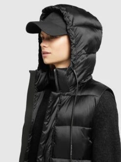 Khujo Weste TOURIN SATIN In Schwarz -Khujo Verkäufe khujo weste tourin satin in schwarz 6