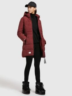 Khujo Winterjacke "Amaray 3" In Bordeaux -Khujo Verkäufe khujo winterjacke amaray 3 in bordeaux 4
