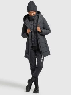 Khujo Wintermantel "Floyt" In Anthrazit -Khujo Verkäufe khujo wintermantel floyt in anthrazit 3