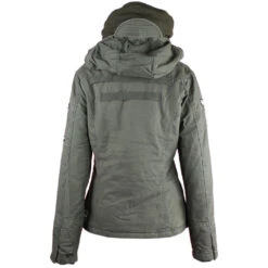 Khujo Afrodite Jacke Green Damen -Khujo Verkäufe khujo afrodite plain1069jk133j 320 14 01 grosshaoEp5bTahLbp