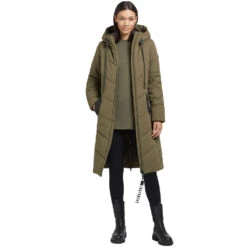 Khujo Aribay 2 Peached Wintermantel Hunter Green Damen -Khujo Verkäufe khujo aribay 2 peached 1215co223 333 03 gross