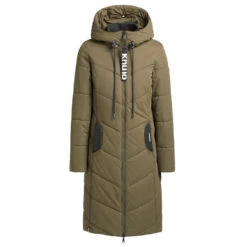 Khujo Aribay 2 Peached Wintermantel Hunter Green Damen -Khujo Verkäufe khujo aribay 2 peached 1215co223 333 06 gross
