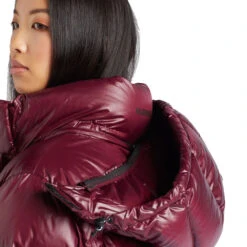 Khujo Camille Fake Down Steppjacken Shiny Wine Damen -Khujo Verkäufe khujo camille fake down 15613k203 664 wine 04 gross