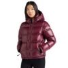 Khujo Camille Fake Down Steppjacken Shiny Wine Damen -Khujo Verkäufe khujo camille fake down 15613k203 664 wine gross