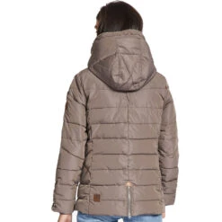 Khujo Elenora Winterjacke Taupe Damen -Khujo Verkäufe khujo elenora jacket 1225jk183 275 taupe 04 grossMj2DPy1nerQLx