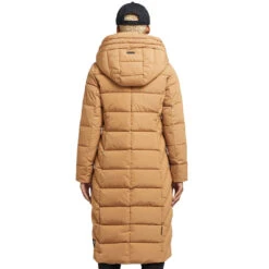 Khujo Gamber Langmantel Cedar Brown Damen -Khujo Verkäufe khujo gamber 1069co223 534 cedar brown 02 gross