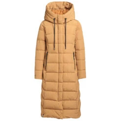 Khujo Gamber Langmantel Cedar Brown Damen -Khujo Verkäufe khujo gamber 1069co223 534 cedar brown 06 gross