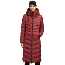 Khujo Verkäufe 31 Khujo Ingram Shine Wintermantel Madder Brown Damen