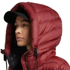 Khujo Lovina Shine Winterjacke Madder Brown Damen -Khujo Verkäufe khujo lovina shine 1213jk223 531 red 04 gross