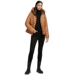 Khujo Lovina Shine Winterjacke Sudan Brown Damen -Khujo Verkäufe khujo lovina shine 1213jk223 537 brown 03 gross