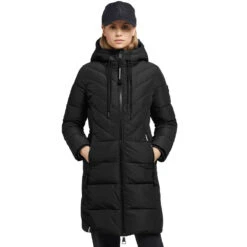 Khujo Mugg Wintermantel Black Damen