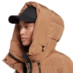 Khujo Soulani Langmantel Camel Damen -Khujo Verkäufe khujo soulani 1211co223 500 caramel 04 gross